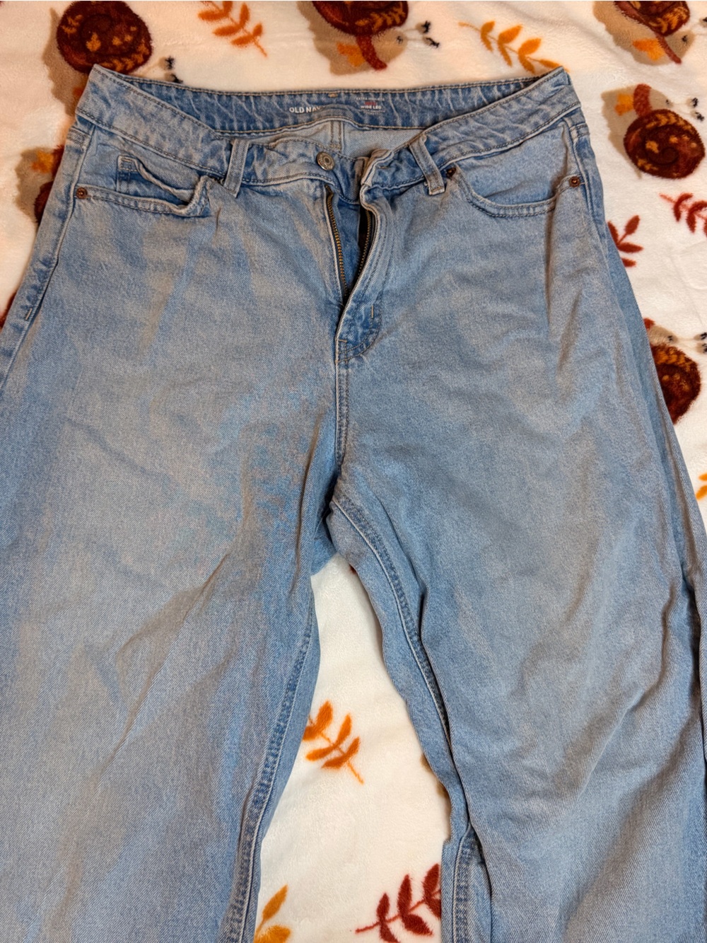 Old Navy Light Blue Flare Jeans